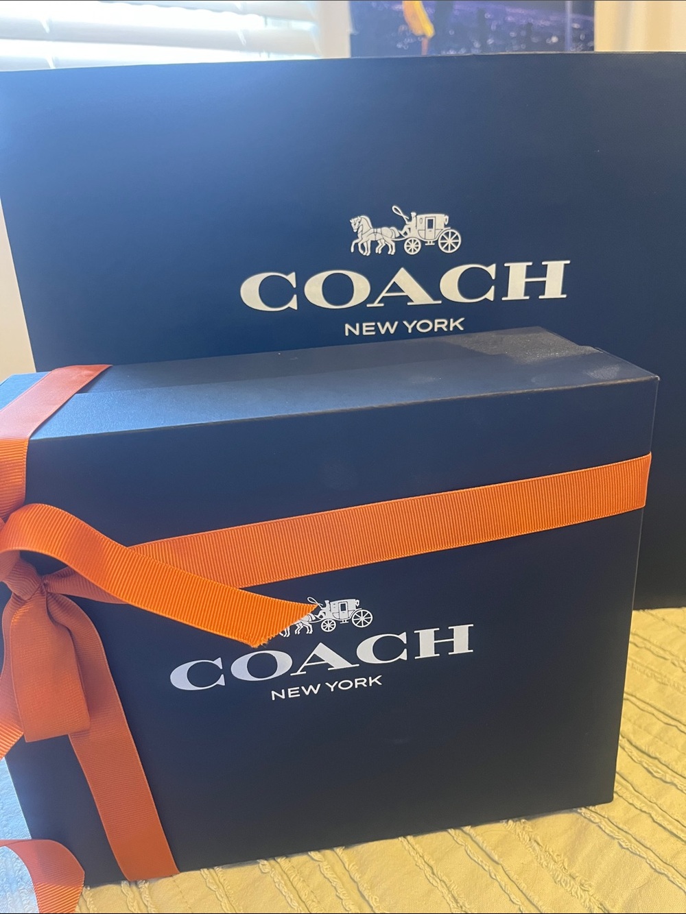 Coach gift set box